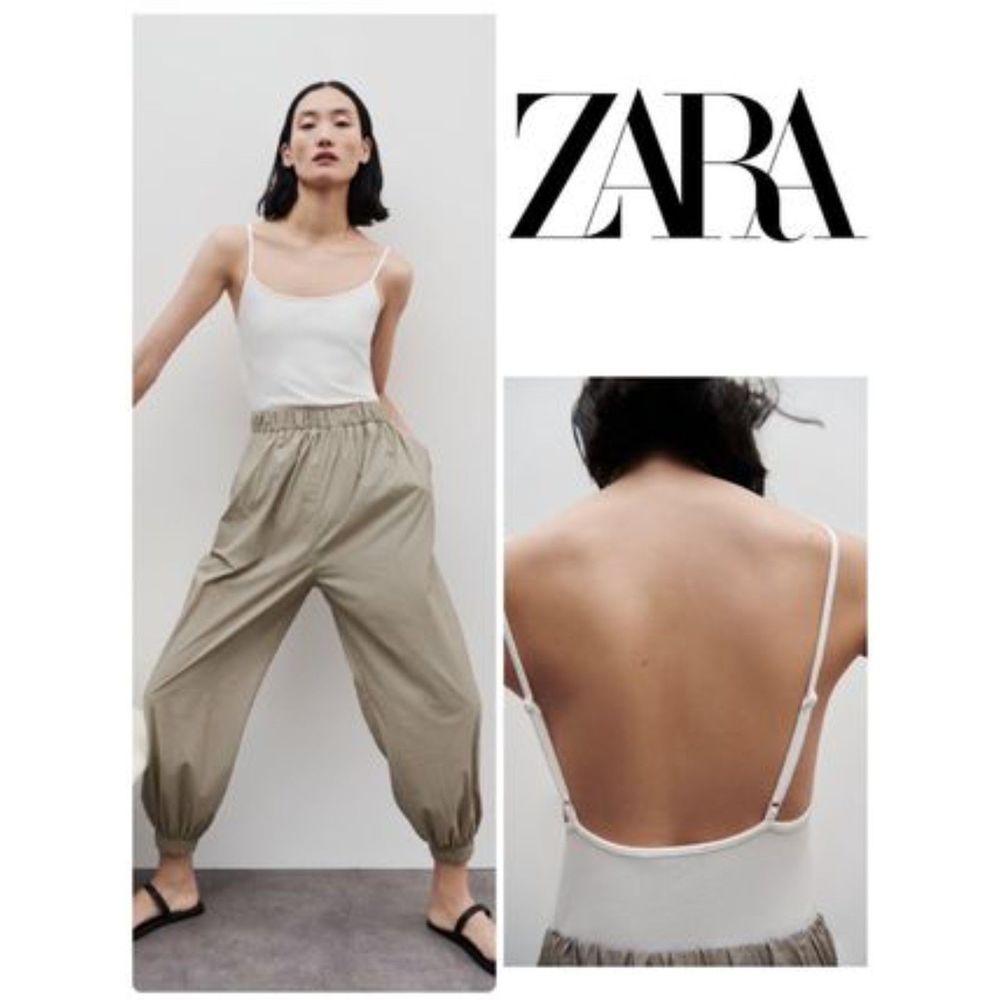ZARA FULL LENGTH COMBINATION LONG JUMPSUIT
